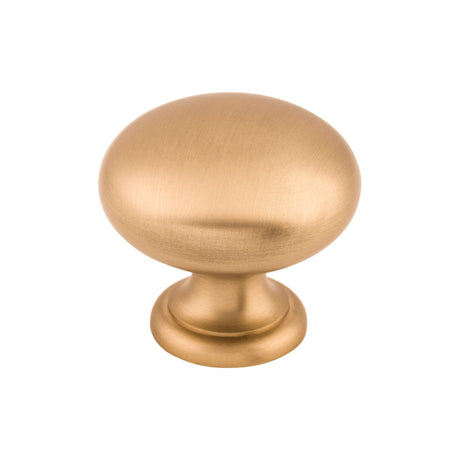 Top Knobs M1603 Mushroom 1 1/4" Diameter Round Knob Brushed Bronze