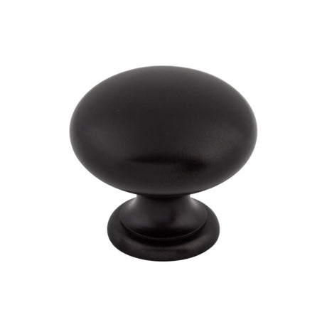 Top Knobs M596 Mushroom 1 1/4" Diameter Round Knob Patina Black
