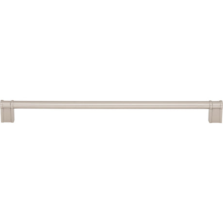 Top Knobs TK3387BSN Newburn 12" Center to Center Bar Pull Brushed Satin Nickel