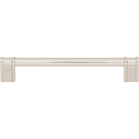 Top Knobs TK3384PN Newburn 6 5/16" Center to Center Bar Pull Polished Nickel