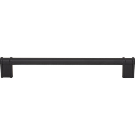 Top Knobs TK3385BLK Newburn 7 9/16" Center to Center Bar Pull Flat Black