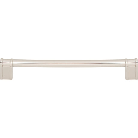 Top Knobs TK3385PN Newburn 7 9/16" Center to Center Bar Pull Polished Nickel