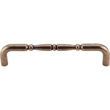Top Knobs M719-7 Nouveau Ring 7" Center to Center Bar Pull German Bronze
