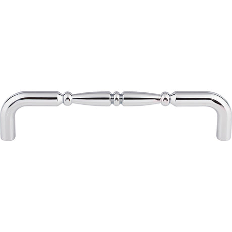 Top Knobs M714-7 Nouveau Ring 7" Center to Center Bar Pull Polished Chrome