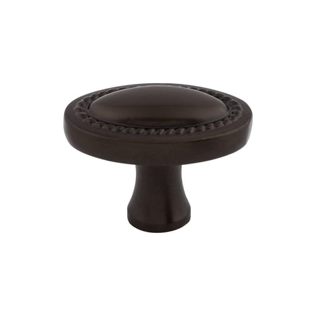 Top Knobs Oval Rope Cabinet Knob 1-1/4"