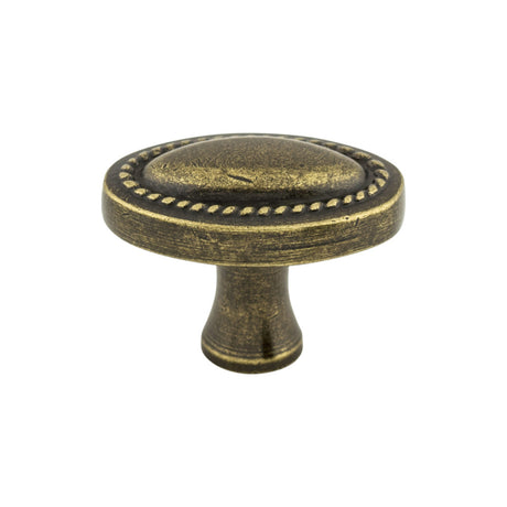 Top Knobs M402 Oval Rope 1 1/4" Length Oval Knob German Bronze