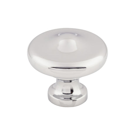 Top Knobs M1920 Peak 1 5/16" Diameter Round Knob Polished Chrome
