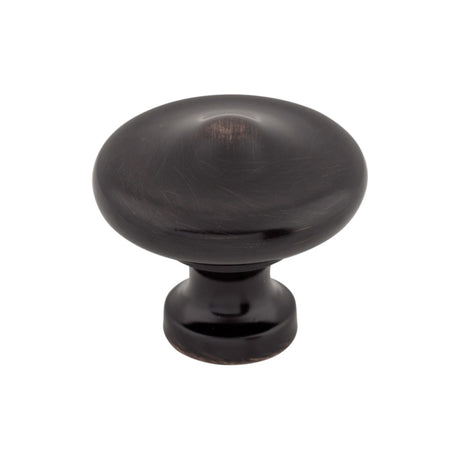 Top Knobs M1918 Peak 1 5/16" Diameter Round Knob Tuscan Bronze