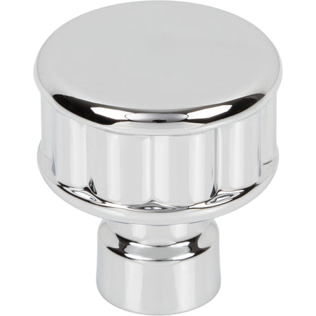 Top Knobs TK3400PC Pemberton 1 1/4" Length Round Knob Polished Chrome