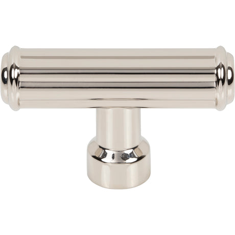 Top Knobs TK3401PN Pemberton 2 1/4" Length Bar Knob Polished Nickel