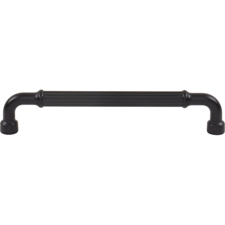 Top Knobs TK3404BLK Pemberton 6 5/16" Center to Center Bar Pull Flat Black