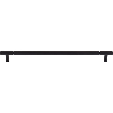 Top Knobs TK3245BLK Prestwick 12" Center to Center Bar Pull Flat Black