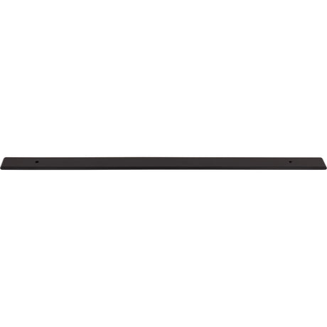 Top Knobs TK3288BLK Radcliffe 18" Center to Center Pull Backplate Flat Black