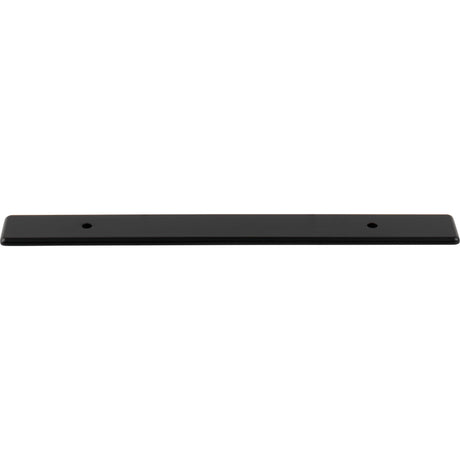 Top Knobs TK3282BLK Radcliffe 5 1/16" Center to Center Pull Backplate Flat Black