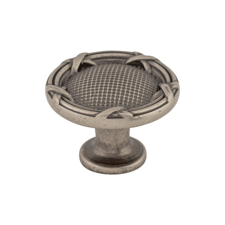 Top Knobs Ribbon & Reed 1 1/4" Diameter Mushroom Cabinet Knob
