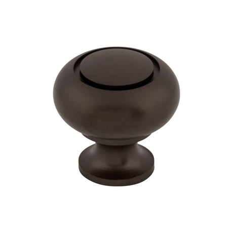Top Knobs M774 Ring 1 1/4" Diameter Round Knob Oil Rubbed Bronze