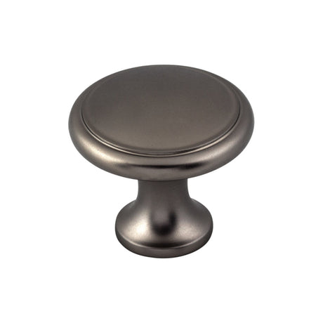Top Knobs Ringed 1 1/8" Diameter Mushroom Cabinet Knob