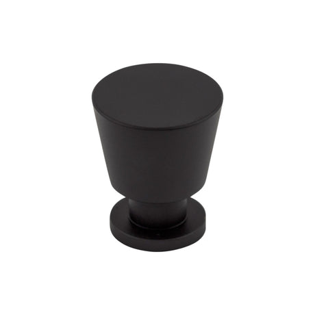 Top Knobs M551 Rocks 7/8" Diameter Round Knob Flat Black