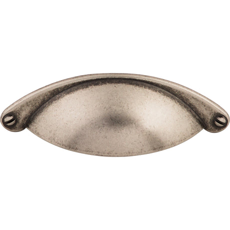 Top Knobs M409 Arendal 2 1/2" Center to Center Cup/Bin Pull Pewter Antique