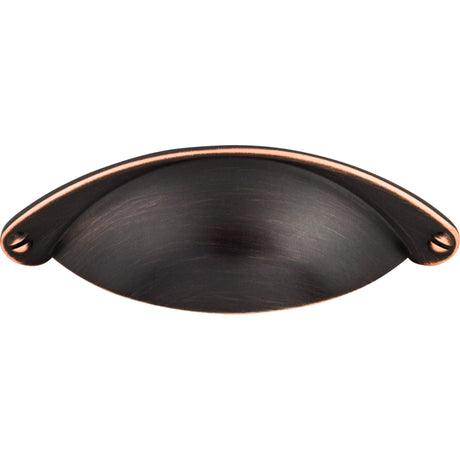 Top Knobs M1659 Arendal 2 1/2" Center to Center Cup/Bin Pull Tuscan Bronze