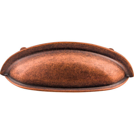 Top Knobs M367 Somerset 3" Center to Center Cup/Bin Pull Antique Copper