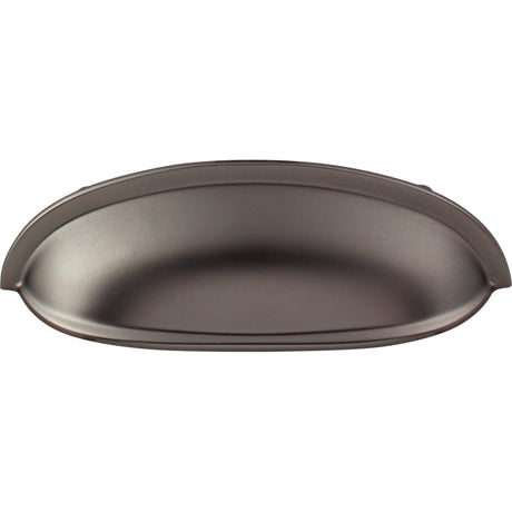 Top Knobs M2192 Somerset 3" Center to Center Cup/Bin Pull Ash Gray