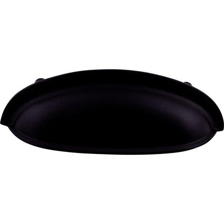 Top Knobs M362 Somerset 3" Center to Center Cup/Bin Pull Flat Black