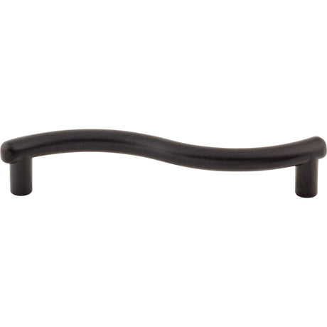 Top Knobs M511 Spiral 3 3/4" Center to Center Bar Pull Flat Black