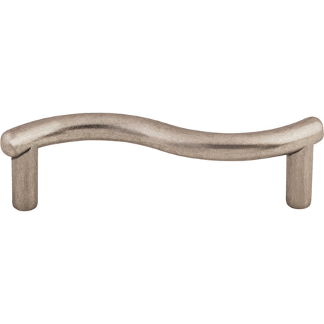 Top Knobs M1765 Spiral 3" Center to Center Bar Pull Pewter Antique