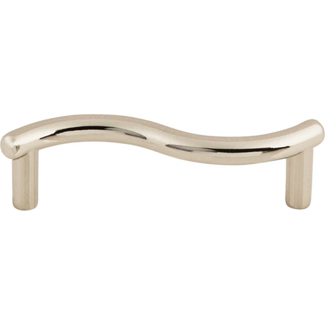 Top Knobs M1759 Spiral 3" Center to Center Bar Pull Polished Nickel