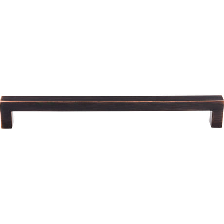 Top Knobs TK164TB Square Bar 12" Center to Center Appliance Pull Tuscan Bronze