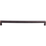 Top Knobs M1837 Square Bar 12" Center to Center Bar Pull Tuscan Bronze