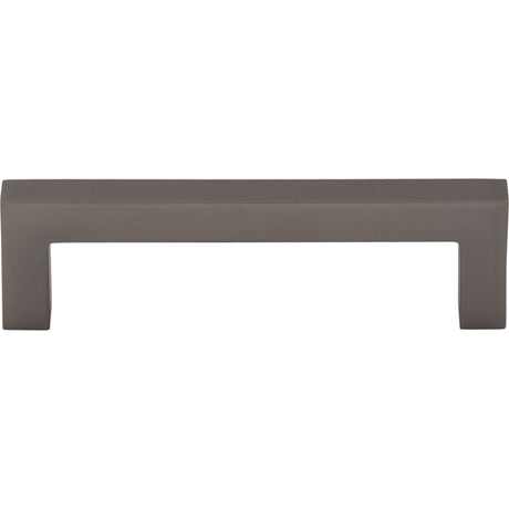 Top Knobs M2158 Square Bar 3 3/4" Center to Center Bar Pull Ash Gray
