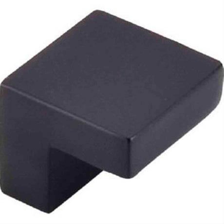 Top Knobs M1165 flat black square cabinet knob