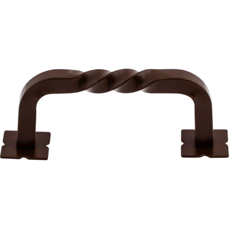 Top Knobs M783 Square Twist 3" Center to Center Bar Pull Oil Rubbed Bronze
