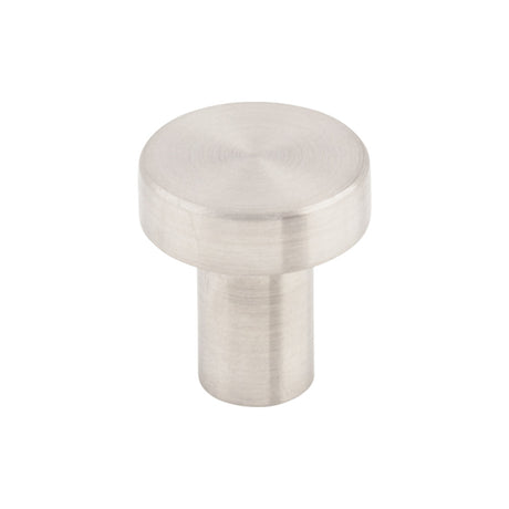 Top Knobs SS116 Post 3/4" Diameter Round Knob Stainless Steel