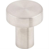 Top Knobs SS116 SS11 Post 3/4" Diameter Mushroom Cabinet Knob Stainless Steel