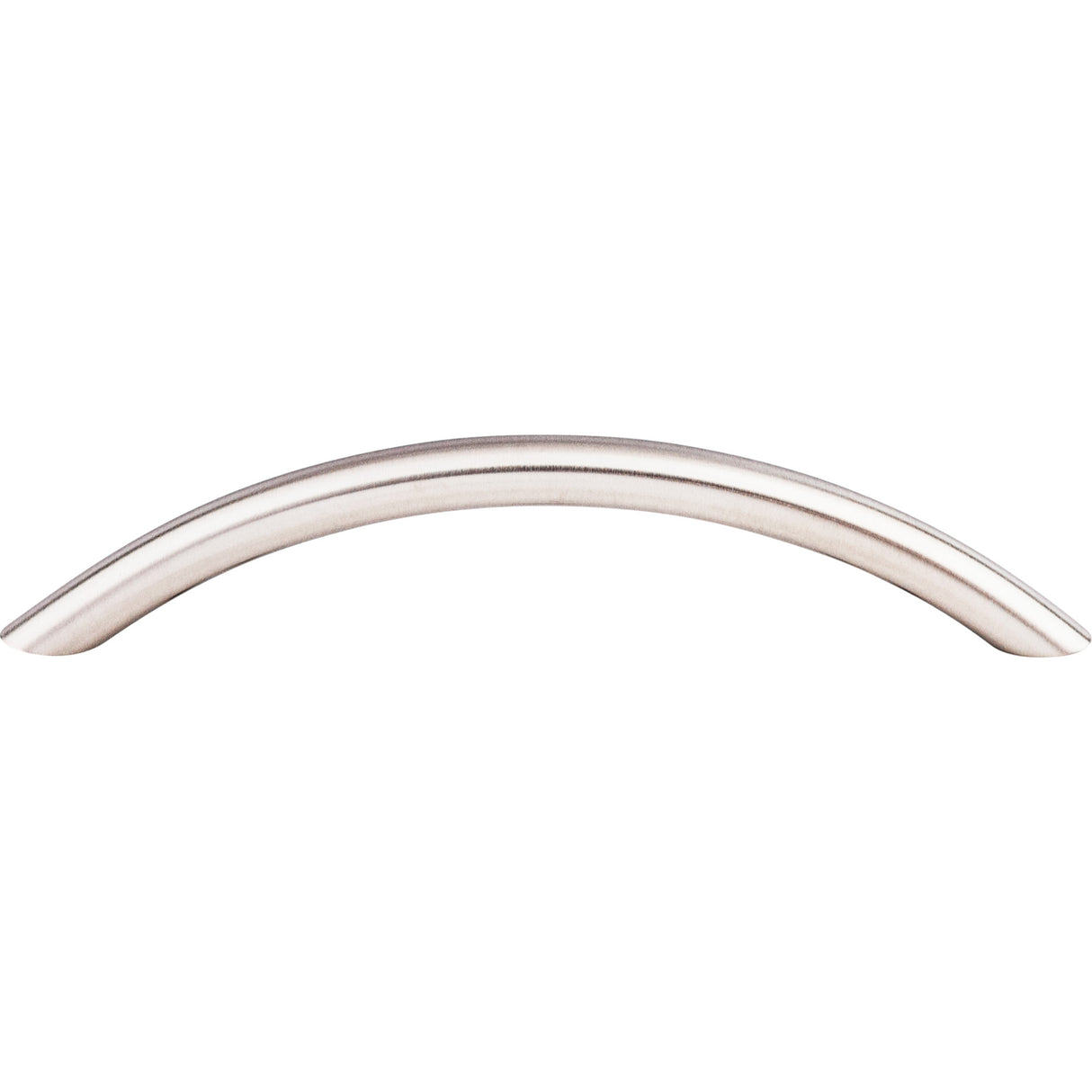 Top Knobs SS15 Solid Bowed Bar Cabinet Pull 5-1/16" Center to Center Stainless Steel