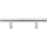 Top Knobs SS2 Solid Bar Cabinet Pull 3" Center to Center Stainless Steel