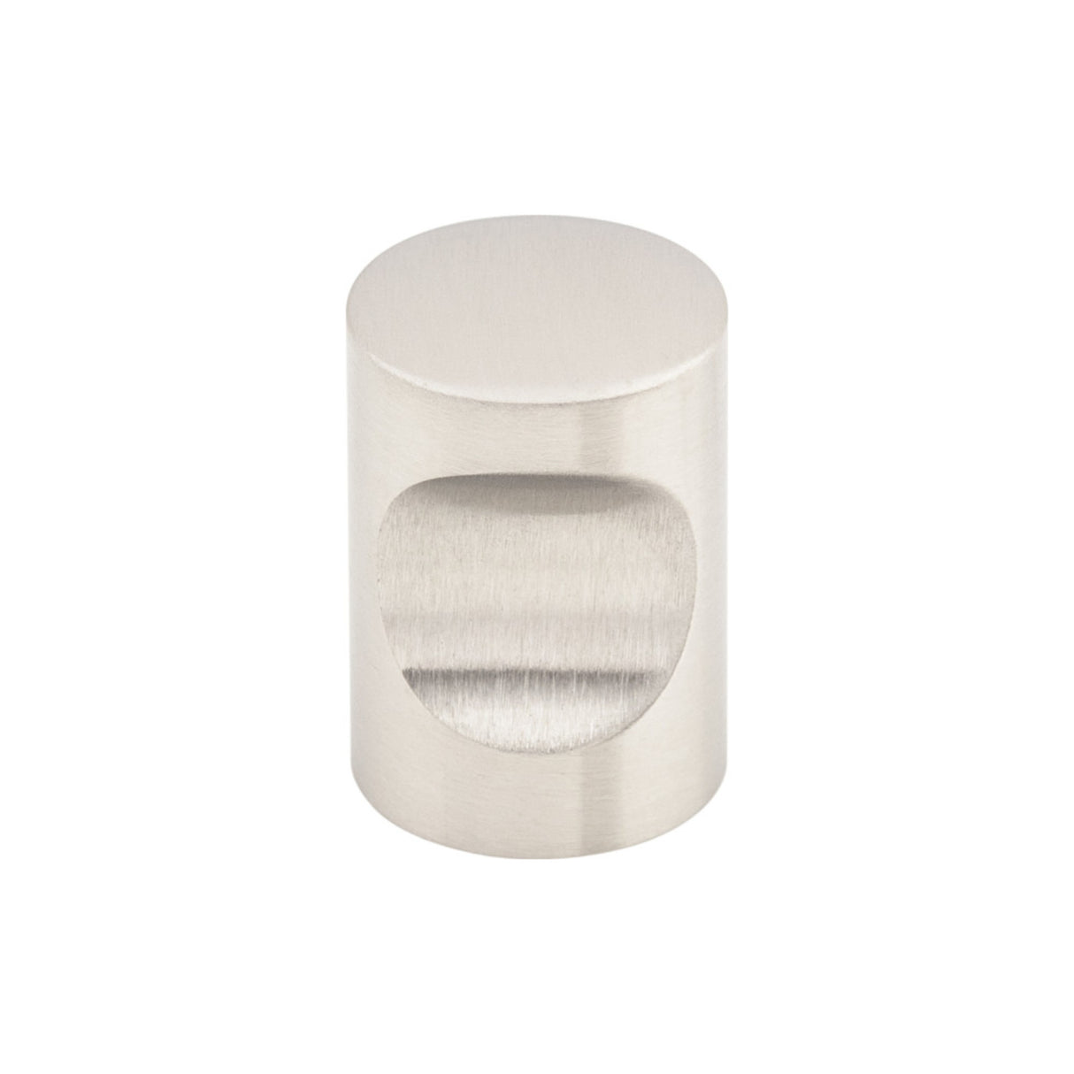 Top Knobs SS20 Indent Cabinet Knob 5/8" Stainless Steel