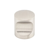 Top Knobs SS22 Indent Cabinet Knob 1" Stainless Steel