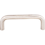 Top Knobs SS23 Bent Bar (8mm Diameter) 3" Center to Center Bar Pull Stainless Steel