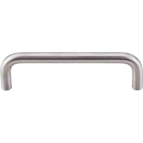 Top Knobs SS24 Bent Bar Cabinet Pull (8mm Diameter) 3-3/4" Center to Center Stainless Steel