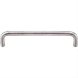 Top Knobs SS25 Bent Bar Cabinet Pull (8mm Diameter) 5-1/16" Center to Center Stainless Steel