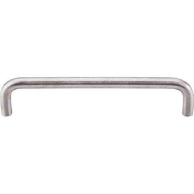 Top Knobs SS25 Bent Bar Cabinet Pull (8mm Diameter) 5-1/16" Center to Center Stainless Steel