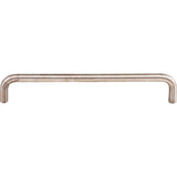 Top Knobs SS26 Bent Bar Cabinet Pull (8mm Diameter) 6-5/16" Center to Center Stainless Steel