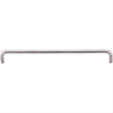 Top Knobs SS28 Bent Bar Cabinet Pull (8mm Diameter) 8-13/16" Center to Center Stainless Steel