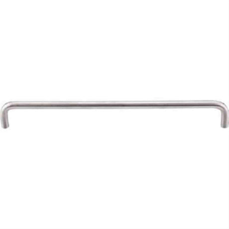 Top Knobs SS28 Bent Bar Cabinet Pull (8mm Diameter) 8-13/16" Center to Center Stainless Steel