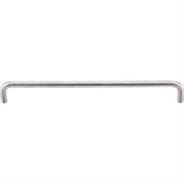 Top Knobs SS28 Bent Bar Cabinet Pull (8mm Diameter) 8-13/16" Center to Center Stainless Steel