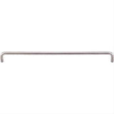 Top Knobs SS29 Bent Bar Cabinet Pull (8mm Diameter) 11-11/32" Center to Center Stainless Steel